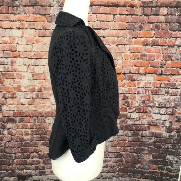 Leifnotes eyelet high low blazer size 0 - Picture 4 of 6